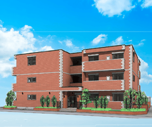 駒沢公園外観_空付き-1 駒沢公園外観_空付き-1